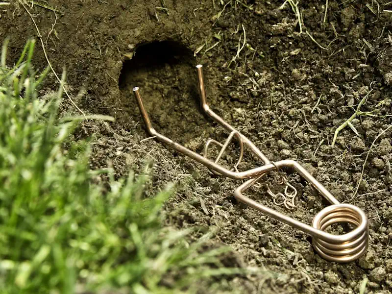 Pièges mécaniques à taupes utilisés par notre taupier à Bajamont